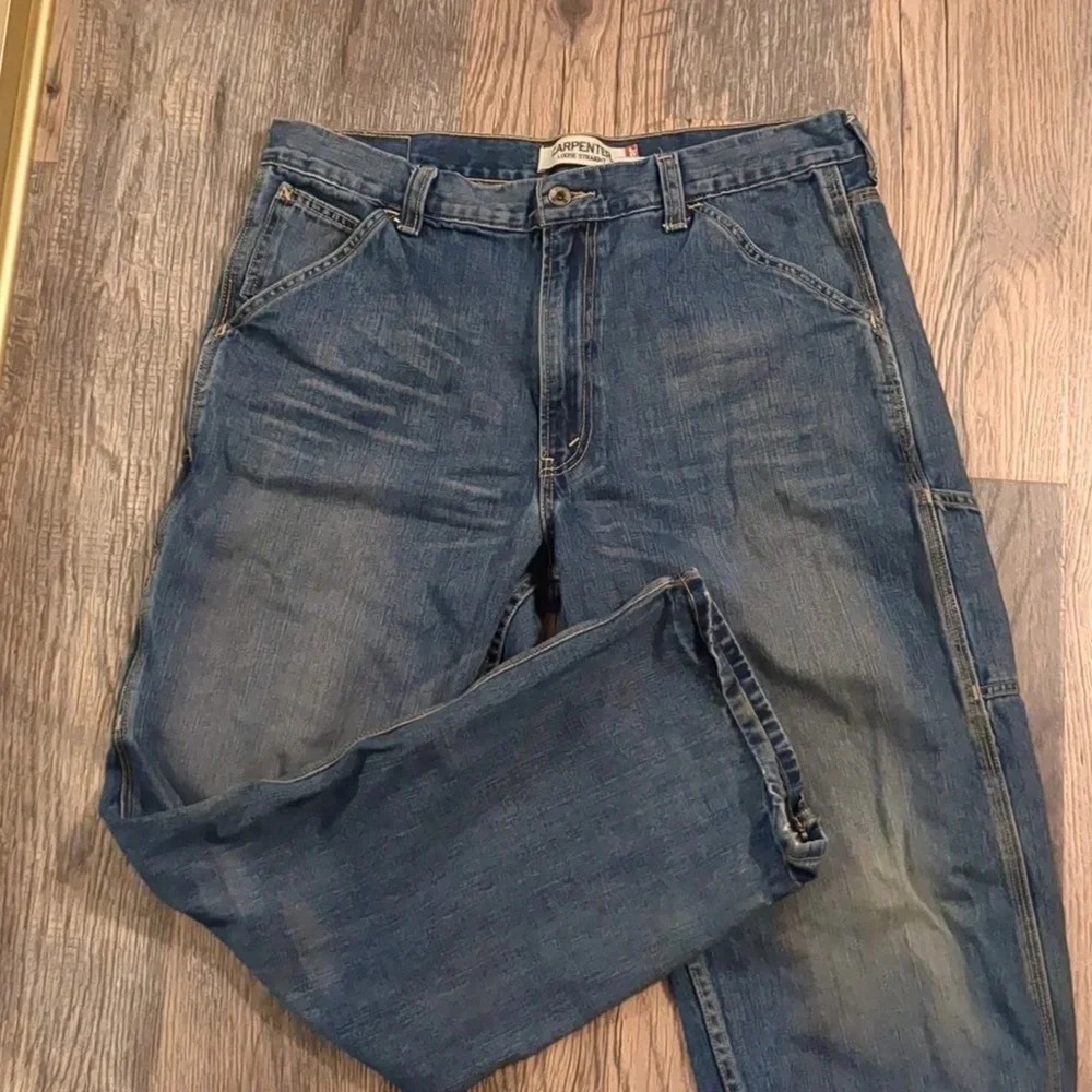 Levis Carpenter Loose Straight jeans size 36W 30L - Picture 1 of 4